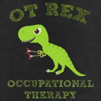 Ot Rex Occupational Therapy Trex Dinosaur Adult Drive Performance Visor