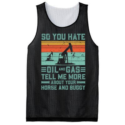 Oil Rig Oil Field Worker Gifts Mesh Reversible Basketball Jersey Tank