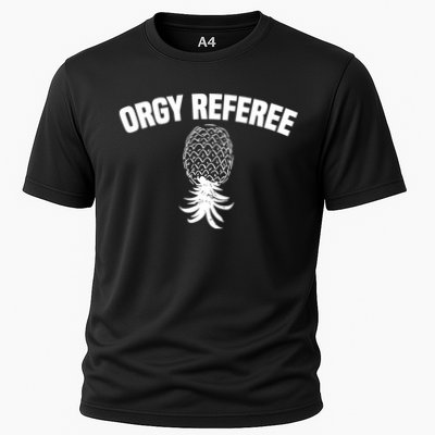 Orgy Referee Pineapple Upside Down Performance Shirt