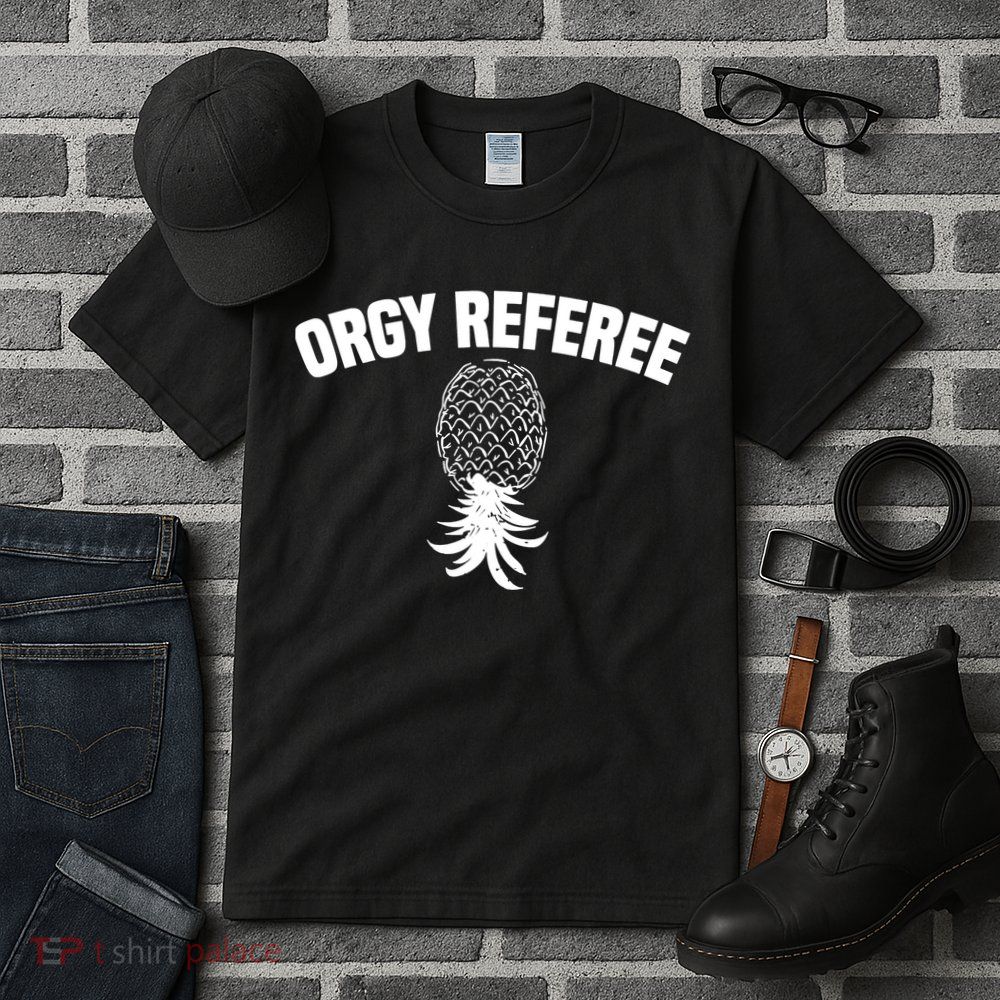 Orgy Referee Pineapple Upside Down Tall T-Shirt