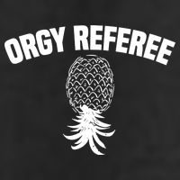 Orgy Referee Pineapple Upside Down Tumbler