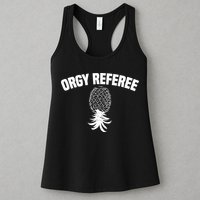 Orgy Referee Pineapple Upside Down Womens Tank Top