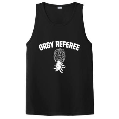 Orgy Referee Pineapple Upside Down PosiCharge Competitor Tank