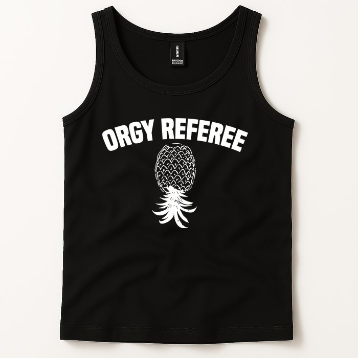 Orgy Referee Pineapple Upside Down Tank Top