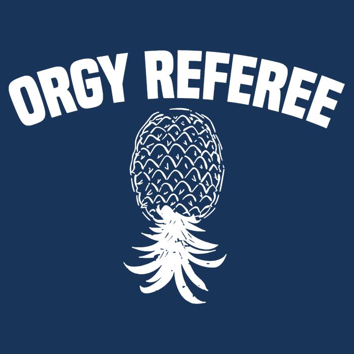 Orgy Referee Pineapple Upside Down Infant Baby Jersey Bodysuit