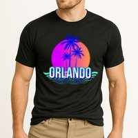 Orlando Retro Palm Trees Sunshine State Performance Shirt