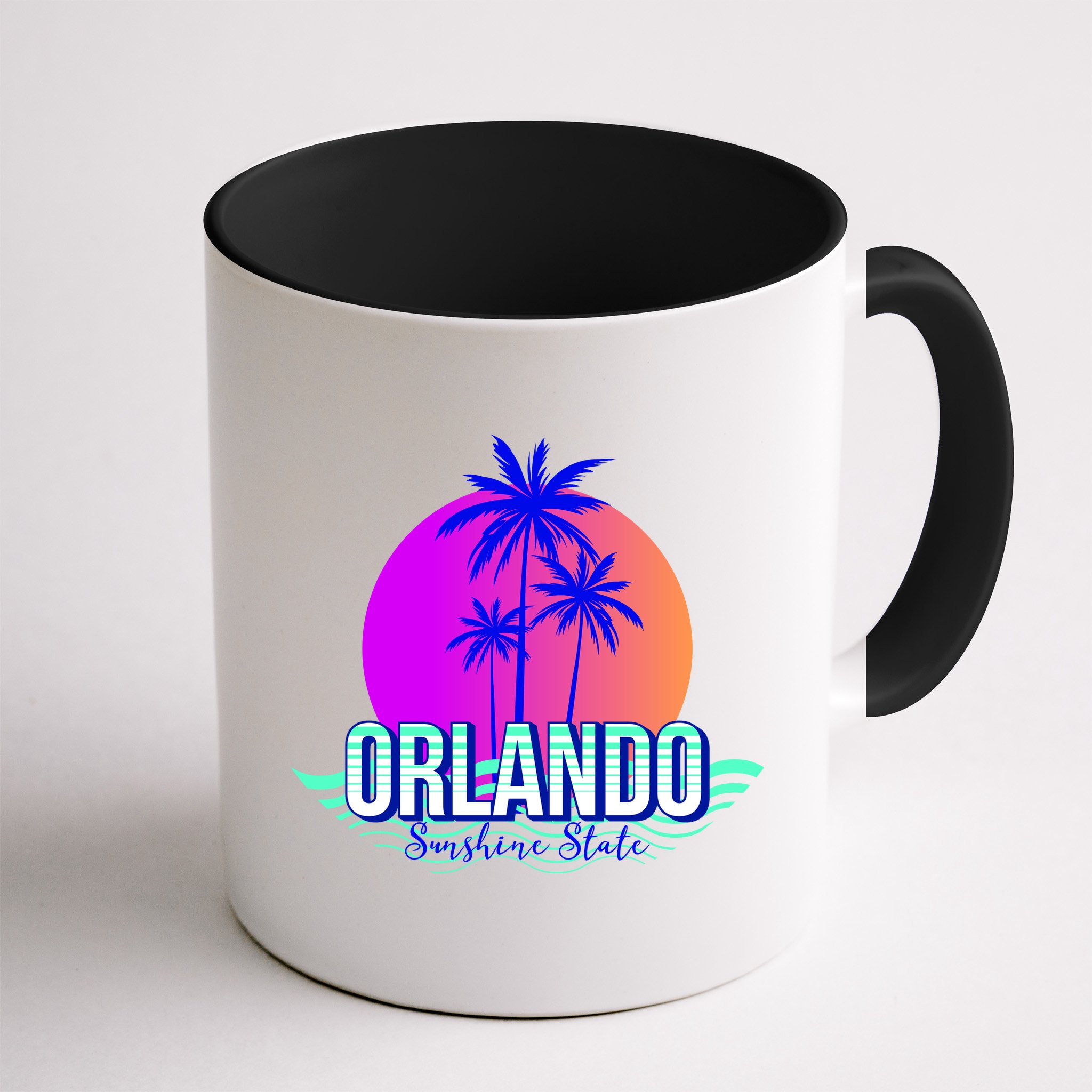 Orlando Retro Palm Trees Sunshine State Mug