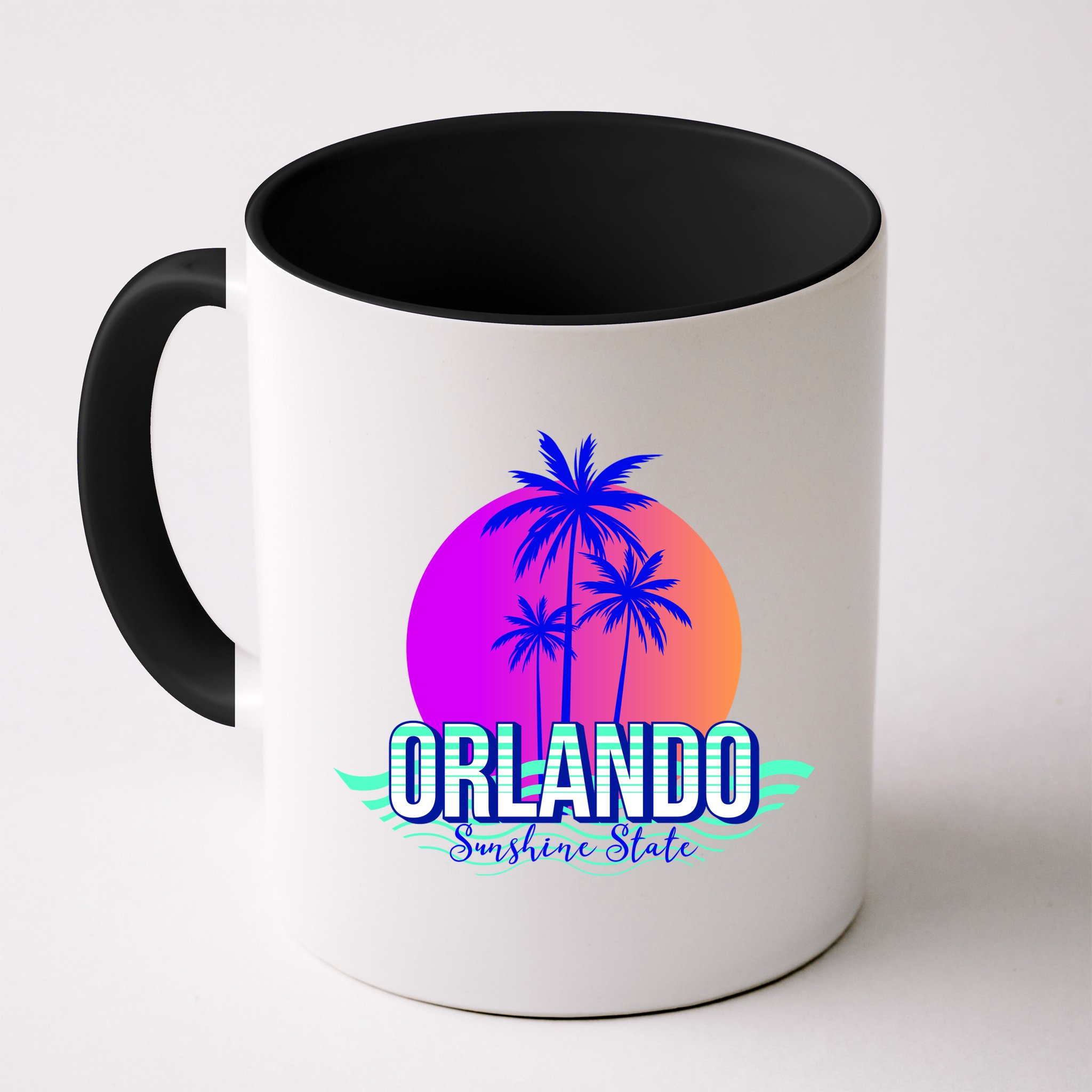 Orlando Retro Palm Trees Sunshine State Mug