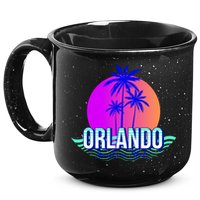Orlando Retro Palm Trees Sunshine State 15oz Campfire Ceramic Mug
