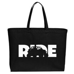 Off Road Quad ATV Apparel Off Road Quad ATV Cotton Canvas Jumbo Tote