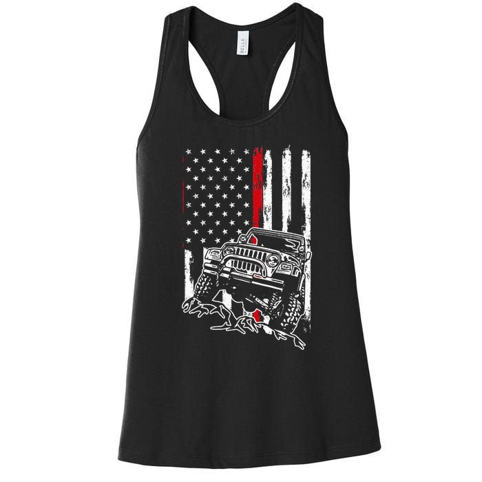 Off Roading Quad Atv Apparel Off Road Quad Atv Women's Racerback Tank