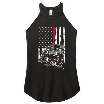 Off Roading Quad Atv Apparel Off Road Quad Atv Women's Perfect Tri Rocker Tank