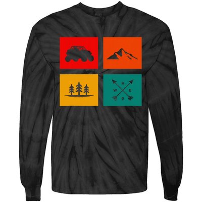 Off Road Quad Atv Apparel Off Road Quad Atv Tie-Dye Long Sleeve Shirt