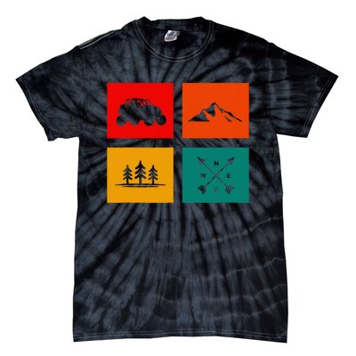 Off Road Quad Atv Apparel Off Road Quad Atv Tie-Dye T-Shirt