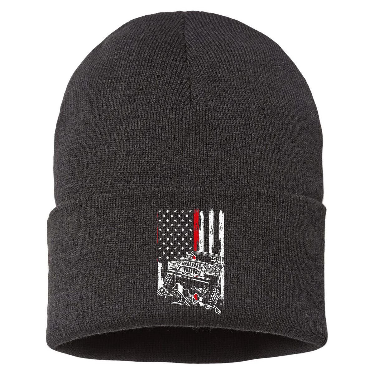 Off Roading Quad Atv Apparel Off Road Quad Atv Sustainable Knit Beanie