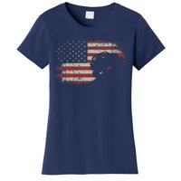 Off Roading QUAD ATV USA Flag Off Road QUAD ATV Women's T-Shirt