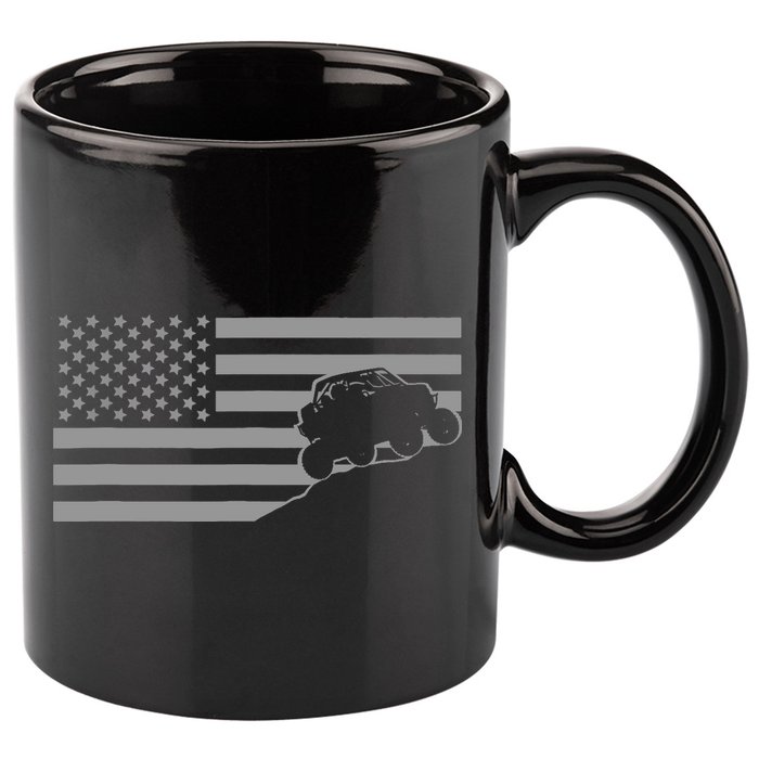 Off Roading QUAD ATV - Off Road QUAD ATV 11oz C Handle Ceramic Mug