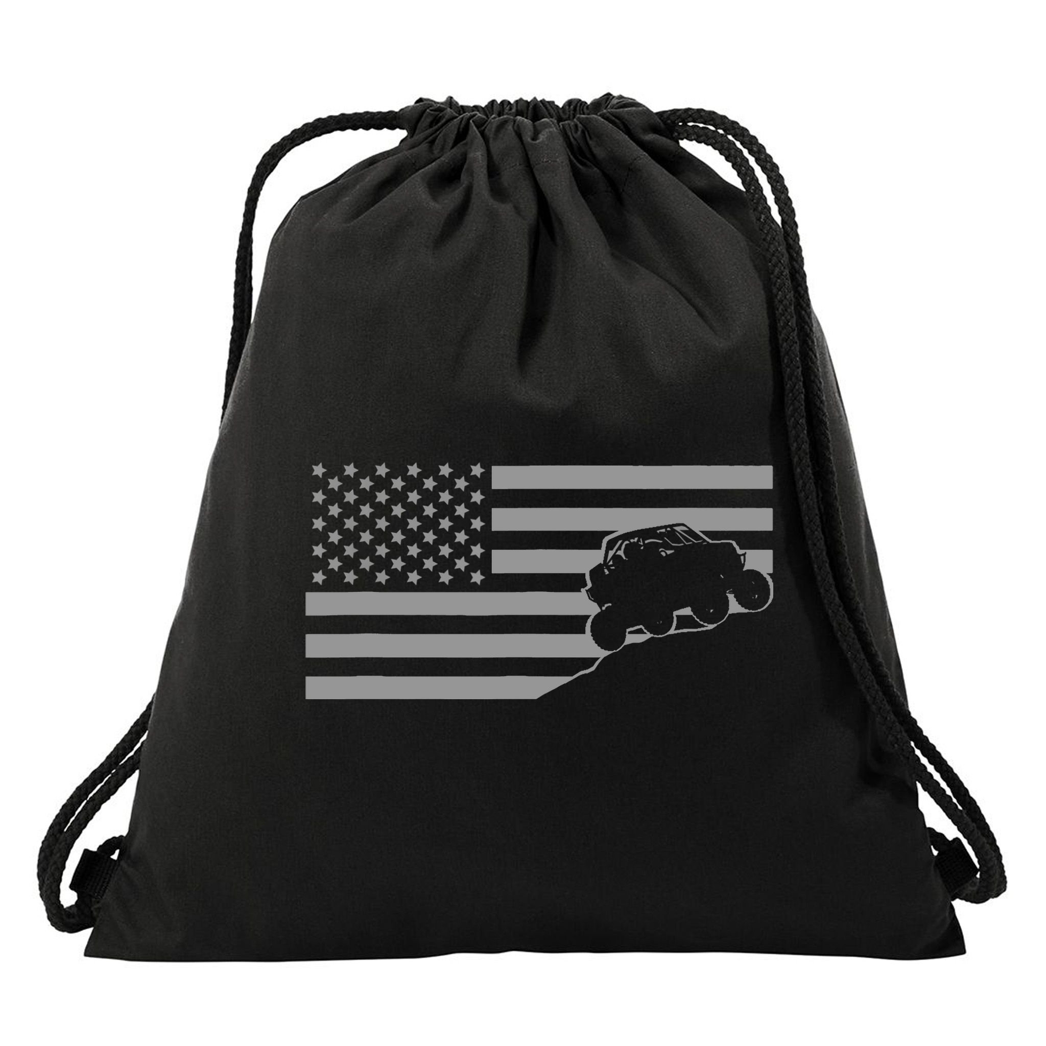 Off Roading QUAD ATV - Off Road QUAD ATV Drawstring Bag