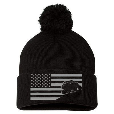 Off Roading QUAD ATV - Off Road QUAD ATV Pom Pom 12in Knit Beanie