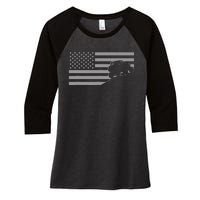 Off Roading QUAD ATV - Off Road QUAD ATV Women's Tri-Blend 3/4-Sleeve Raglan Shirt