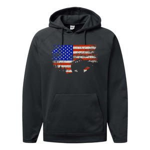 Off Roading Quad Atv Apparel Off Road Quad Atv Performance Fleece Hoodie