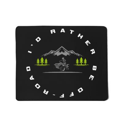 Off Road Quad ATV Apparel Off Road Quad ATV Mousepad