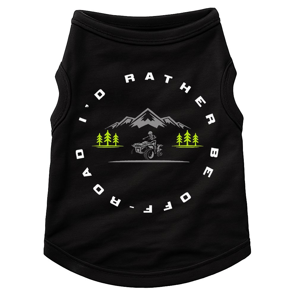 Off Road Quad ATV Apparel Off Road Quad ATV Doggie Tank