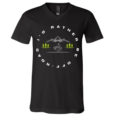 Off Road Quad ATV Apparel Off Road Quad ATV V-Neck T-Shirt