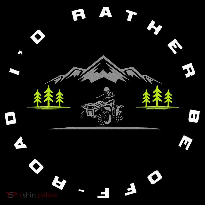 Off Road Quad ATV Apparel Off Road Quad ATV Flatbill Hat