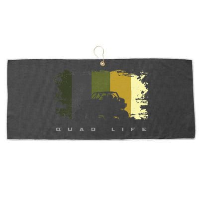 Off Road Quad Atv Apparel Off Road Quad Atv Large Microfiber Waffle Golf Towel