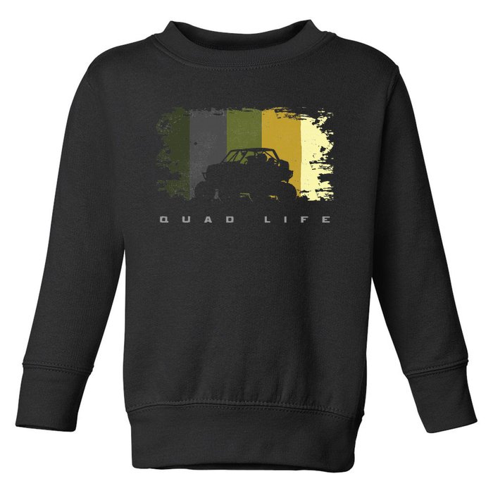 Off Road Quad Atv Apparel Off Road Quad Atv Toddler Sweatshirt