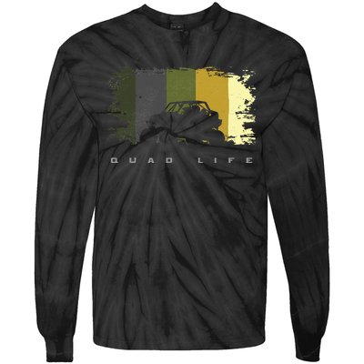 Off Road Quad Atv Apparel Off Road Quad Atv Tie-Dye Long Sleeve Shirt