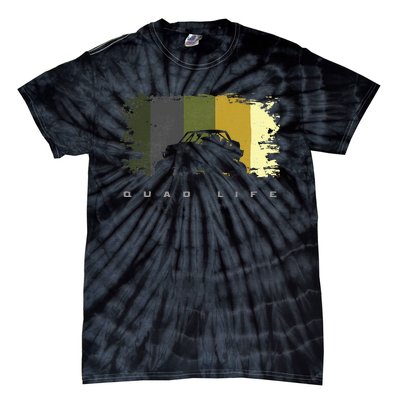 Off Road Quad Atv Apparel Off Road Quad Atv Tie-Dye T-Shirt