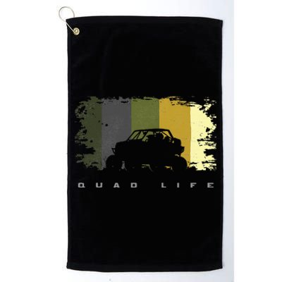 Off Road Quad Atv Apparel Off Road Quad Atv Platinum Collection Golf Towel