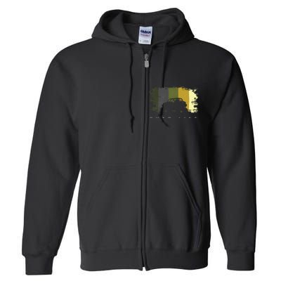 Off Road Quad Atv Apparel Off Road Quad Atv Full Zip Hoodie