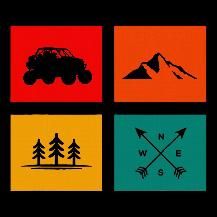 Off Road Quad Atv Apparel Off Road Quad Atv Button