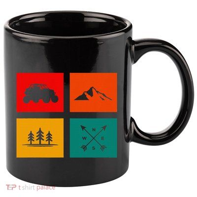 Off Road Quad Atv Apparel Off Road Quad Atv 11oz C Handle Ceramic Mug