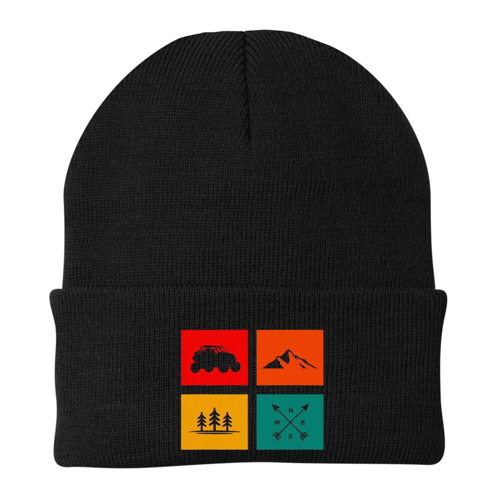 Off Road Quad Atv Apparel Off Road Quad Atv Beanie