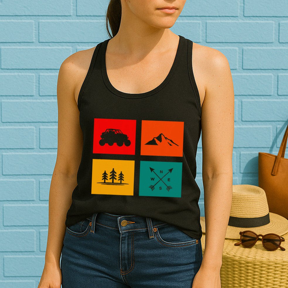 Off Road Quad Atv Apparel Off Road Quad Atv Womens Tank Top