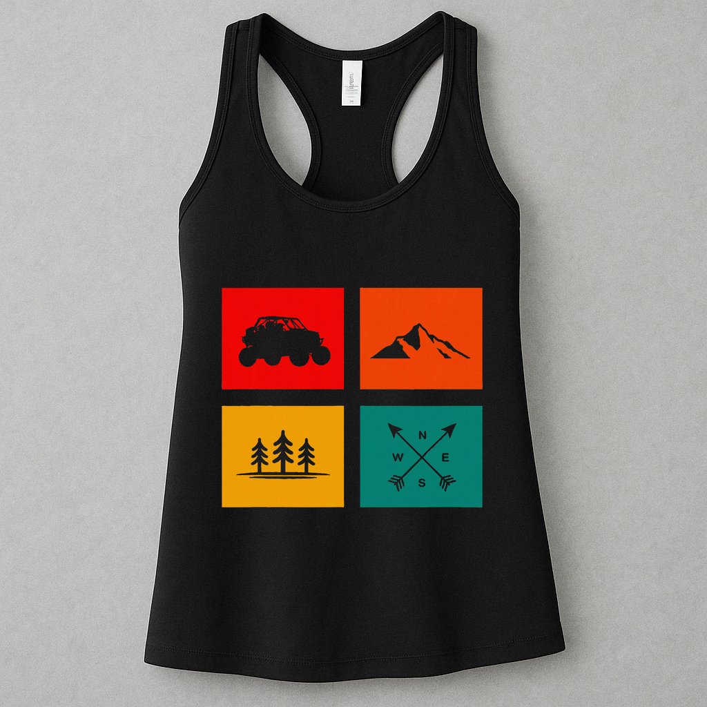 Off Road Quad Atv Apparel Off Road Quad Atv Womens Tank Top