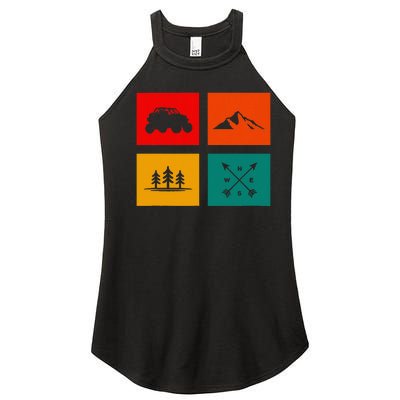 Off Road Quad Atv Apparel Off Road Quad Atv Women’s Perfect Tri Rocker Tank