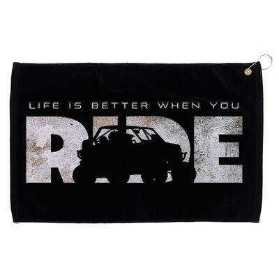 Off Road Quad ATV Apparel Off Road Quad ATV Grommeted Golf Towel