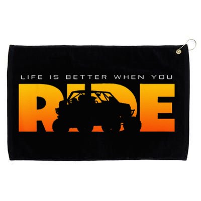 Off Road Quad ATV Apparel Off Road Quad ATV Grommeted Golf Towel