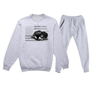 Off Roading Quad Atv Apparel Off Road Quad Atv Premium Crewneck Sweatsuit Set