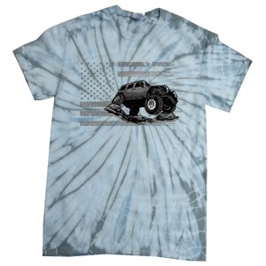 Off Roading Quad Atv Apparel Off Road Quad Atv Tie-Dye T-Shirt