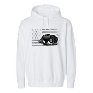 Off Roading Quad Atv Apparel Off Road Quad Atv Garment-Dyed Fleece Hoodie