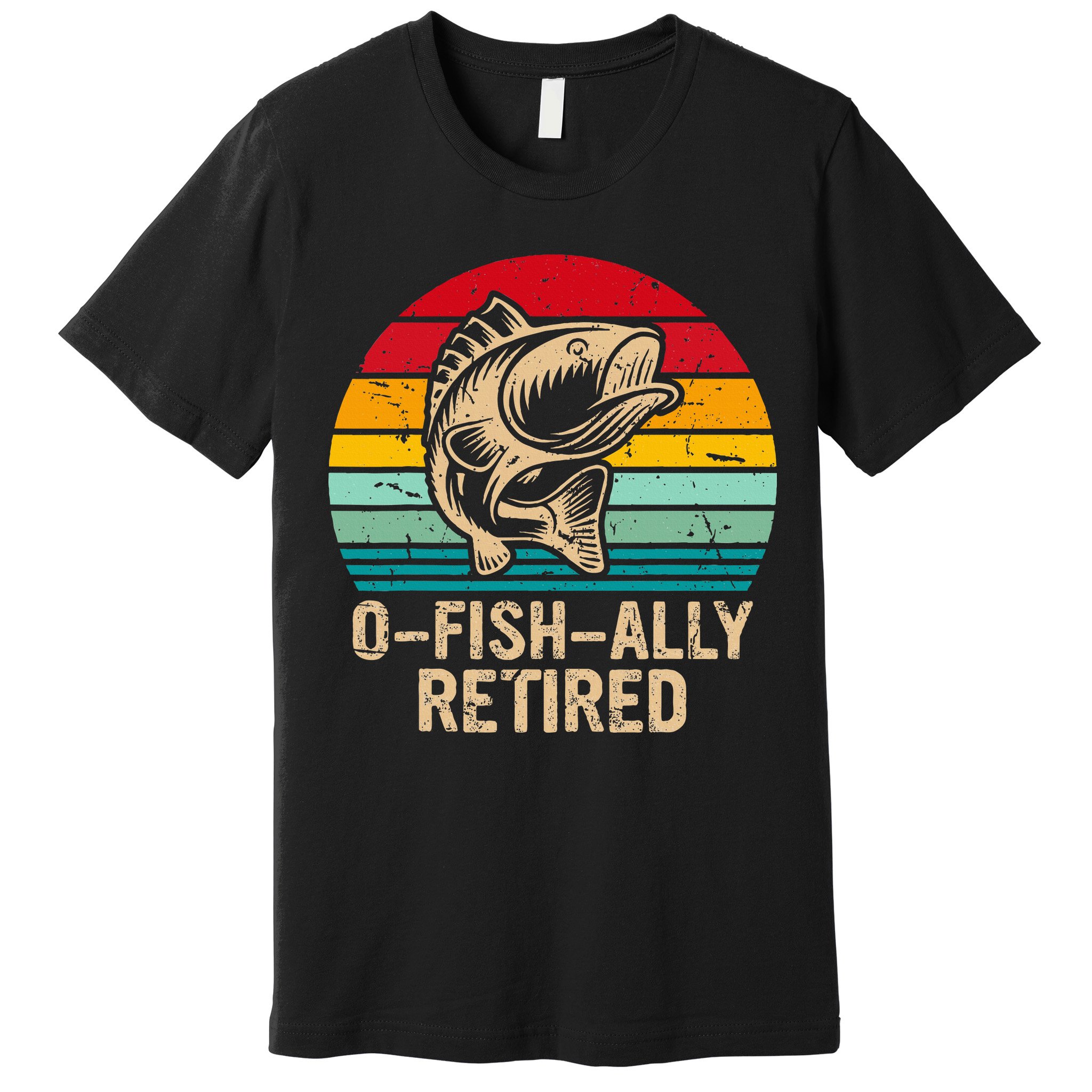 Ofishally Retired Retirement Fishing Premium T-Shirt
