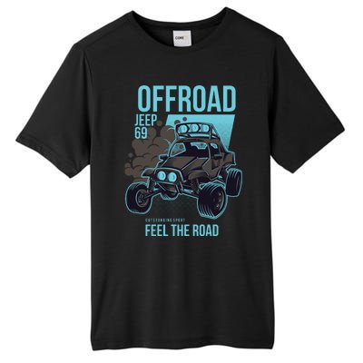 Off Road Racing Design Tall Fusion ChromaSoft Performance T-Shirt