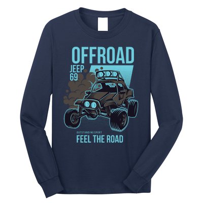 Off Road Racing Design Long Sleeve Shirt