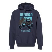 Off Road Racing Design Premium Hoodie